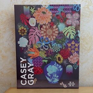 Pomegranate Casey Gray Still Life With Flowers - 1000 Piece Puzzle